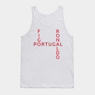 Luis Figo Portugal Cristiano Ronaldo Tank Top